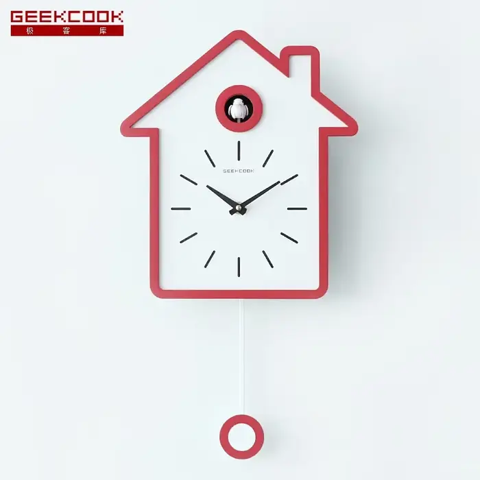 Horloge murale à pendule moderne