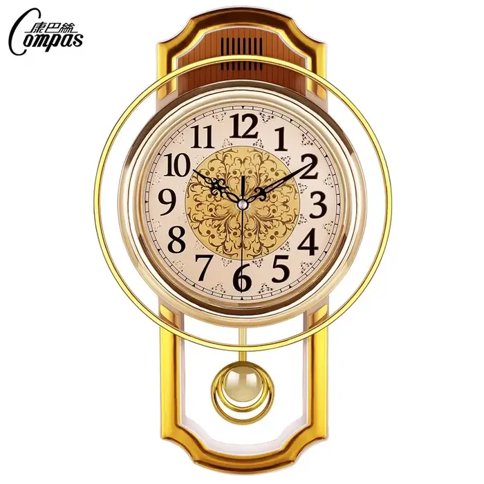 Horloge pivotante Vintage, horloge murale, décoration de maison, salon, Tables suspendues, chambre à
