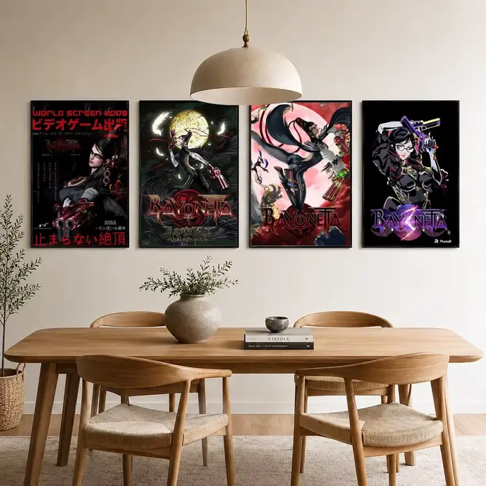 Poster autocollant mural du jeu Bayonetta 3