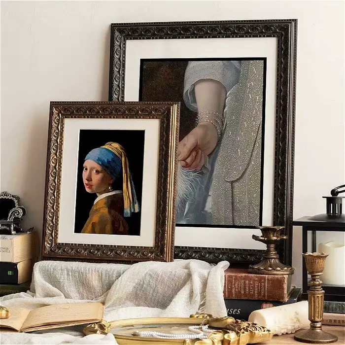 Cadre photo vintage de style américain de 6 pouces