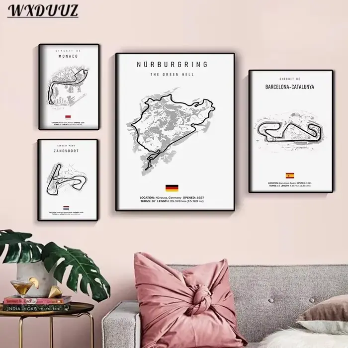Affiches et imprimés de peinture sur toile