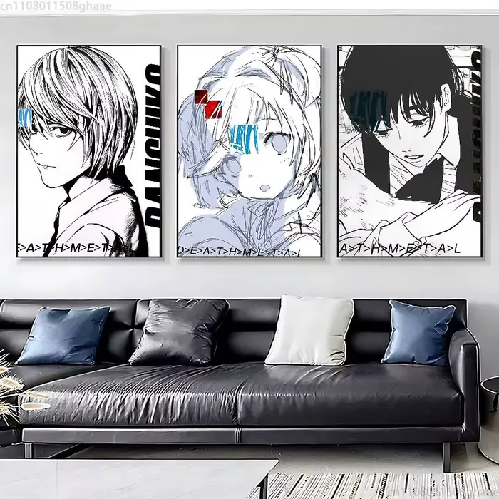 Panchiko DEATHMETAL artistes toile peinture pour salon décor à la maison affiche Fans cadeaux-sans cadre