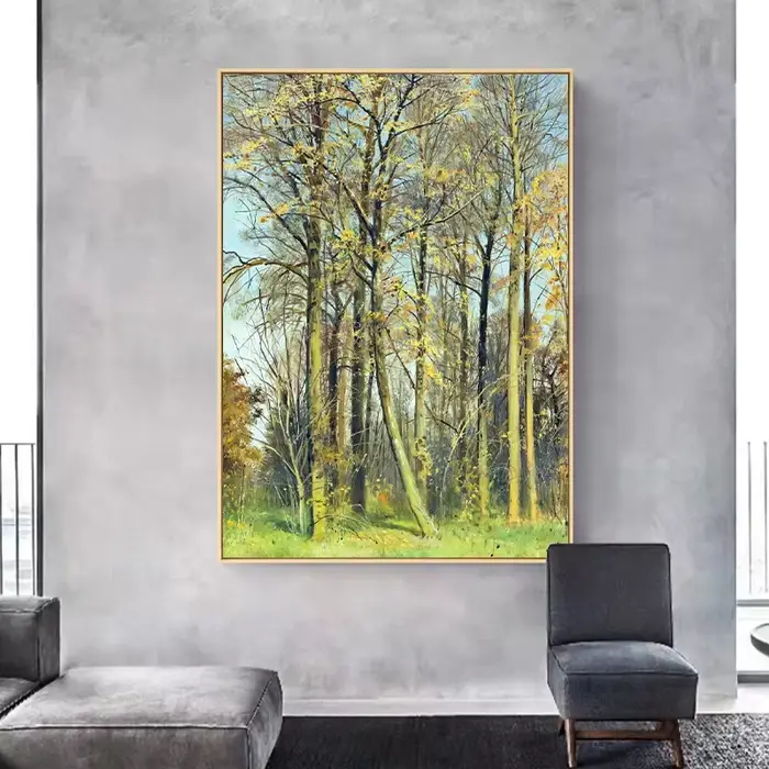 Affiches d'Art de Paysage de Célèbre Peintre Russe Ivan Shishkin