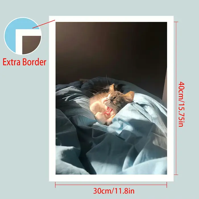 Photo personnalisée avec cadre ou affiche sans cadre