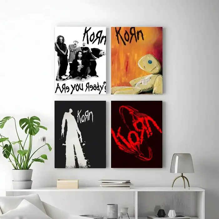 Affiche industrielle en métal K-Korn