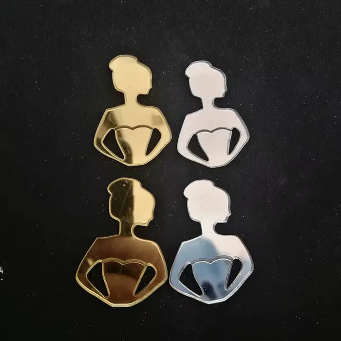 Autocollant en acrylique pour décoration de fête