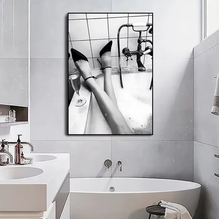 Toile de peinture imprimée pour femme