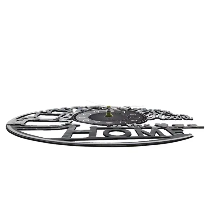 Horloge murale en vinyle
