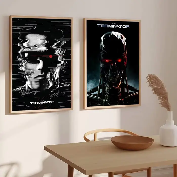 Affiche murale sur toile moderne avec calligraphie