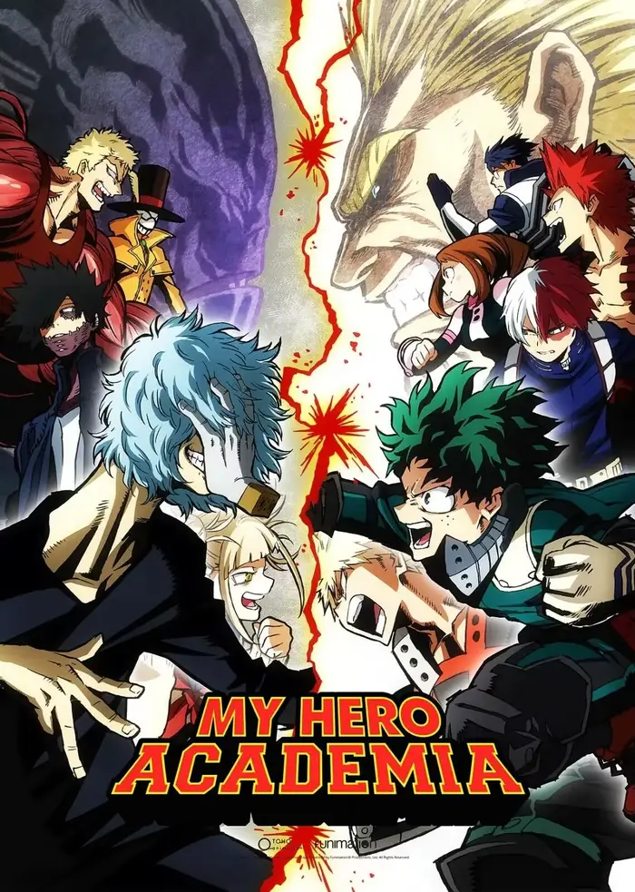 Affiche de Dessin Animé Japonais My ForeAcademia, Peinture sur Toile Manga, Art Mural, Décoration de
