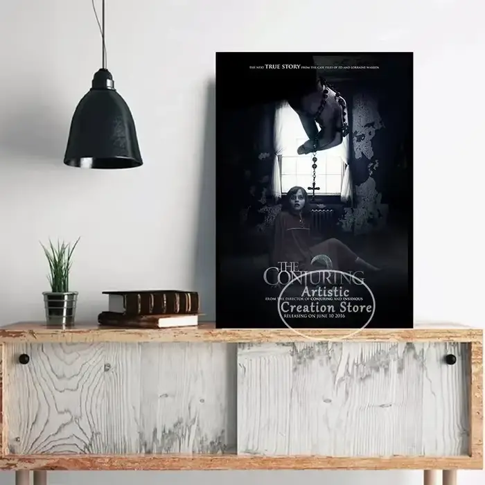 The Conjuring Series Horror Movie Canvas Painting