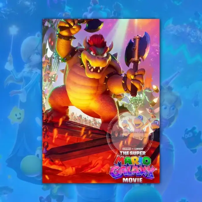 Affiche de film Mario Brothers Galaxy