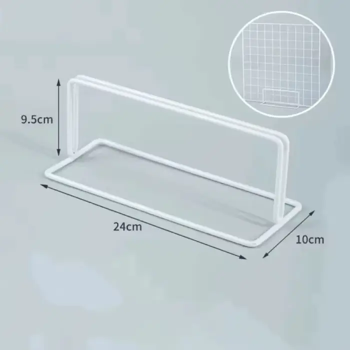 Supports d'art et de photos en grille, supports d'affichage modernes en métal pour panneaux de grille, supports de bureau et supports de cabine à bijoux
