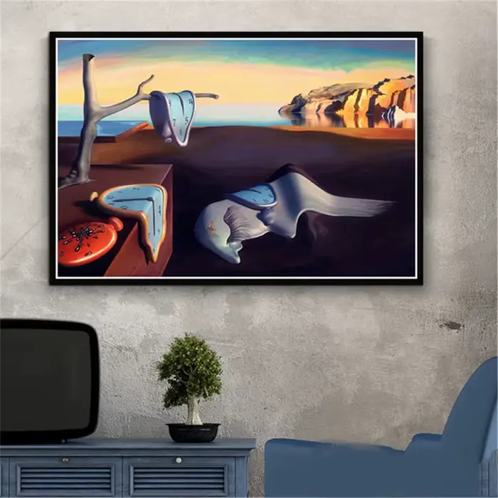 Peinture sur toile de Salvador Dali surréalisme pour la décoration de la maison