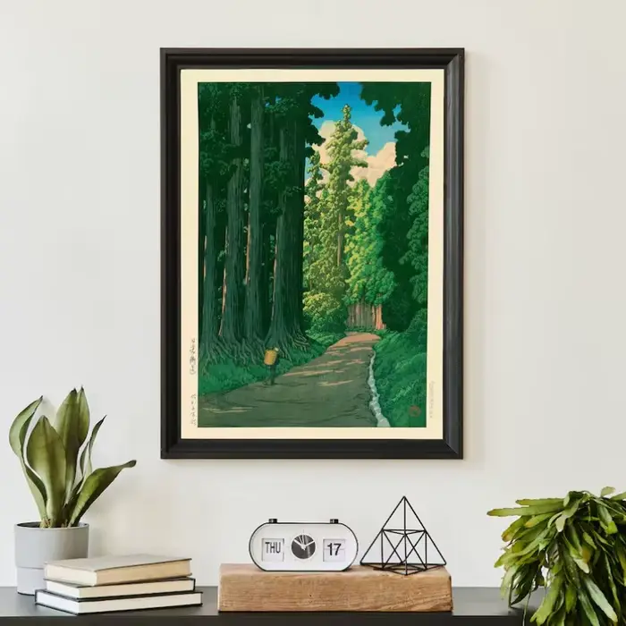 Kawase Hasui classique japonais bloc de bois paysage œuvre toile affiche imprimée océan montagne mur photos décor à la maison