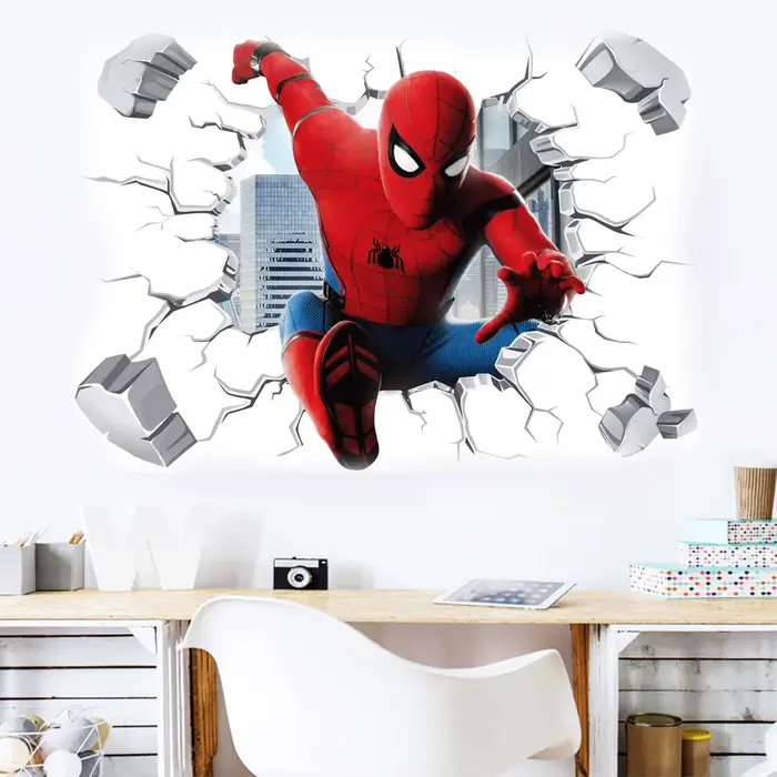 Affiche de film de Super héros 3D