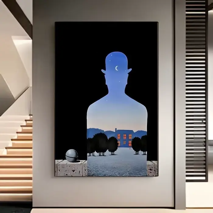 Affiche artistique Ren Magrittes Son of Man