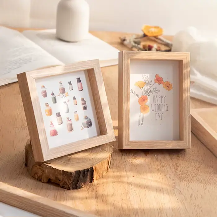 Cadre photo en bois 5/6/7/8 pouces