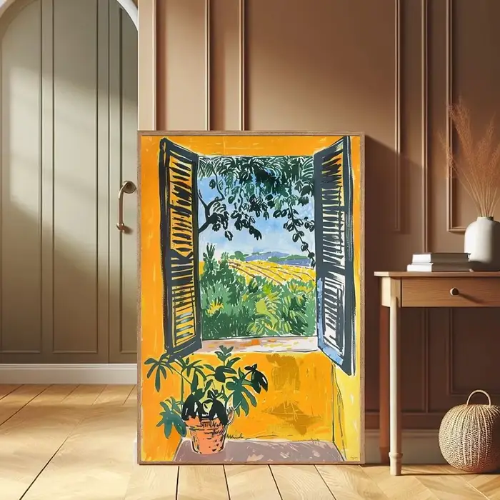 Henri Matisse – peinture de fenêtre ouverte