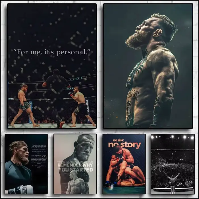 Affiche de boxe Conor McGregor
