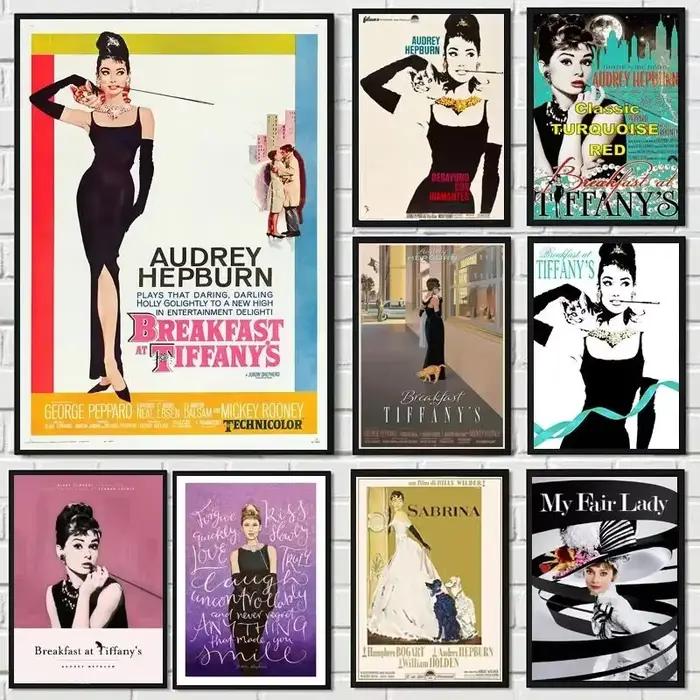 Affiche de film Vintage imprimée