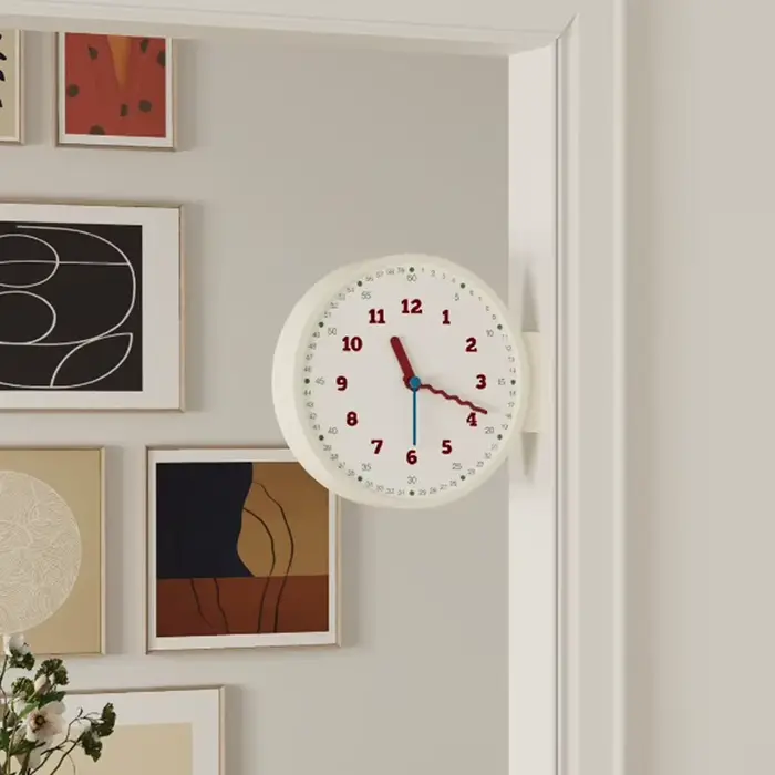 Horloge murale moderne pour couloir et salon