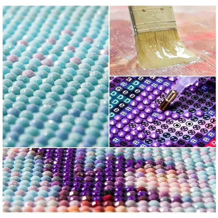 Peinture Diamant Fruits et Aliments Délicieux