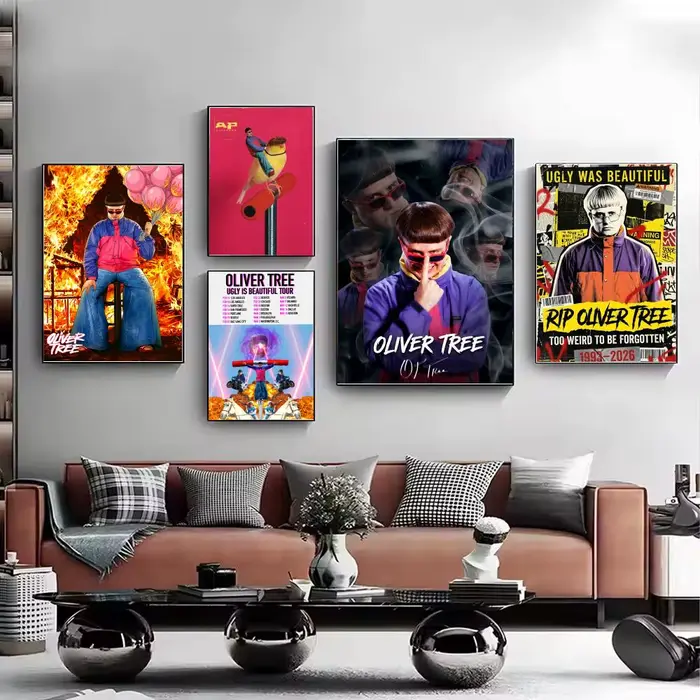Affiche décorative élégante Singer O-Oliver Tree Ugly is Beautiful