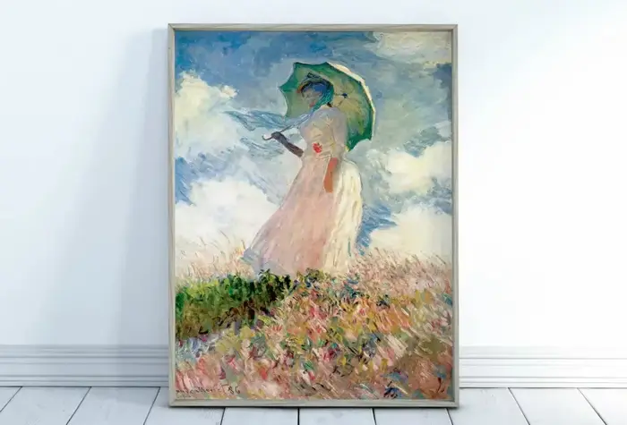 Impressions sur toile d'art abstrait de paysage de Monet, peintures murales, affiches célèbres de Mo