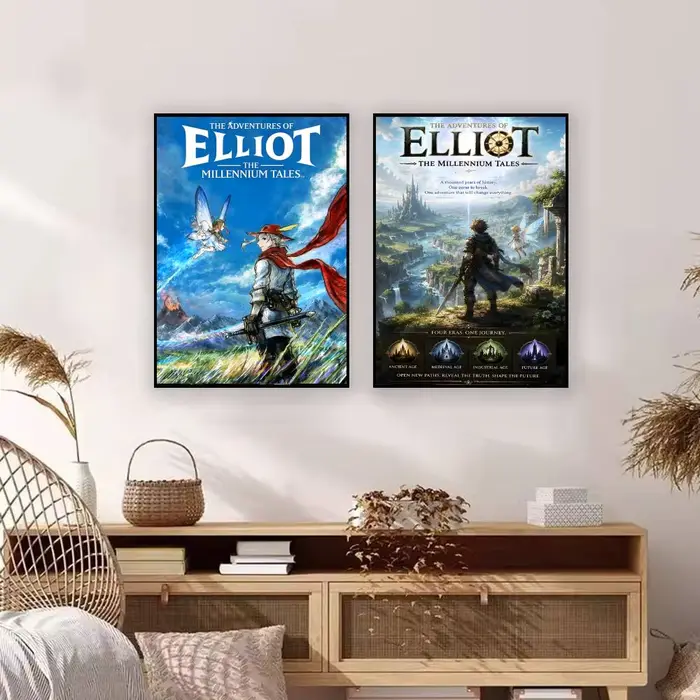 Affiches d'art graffiti « Adventures of Elliot The Millennium Tales »