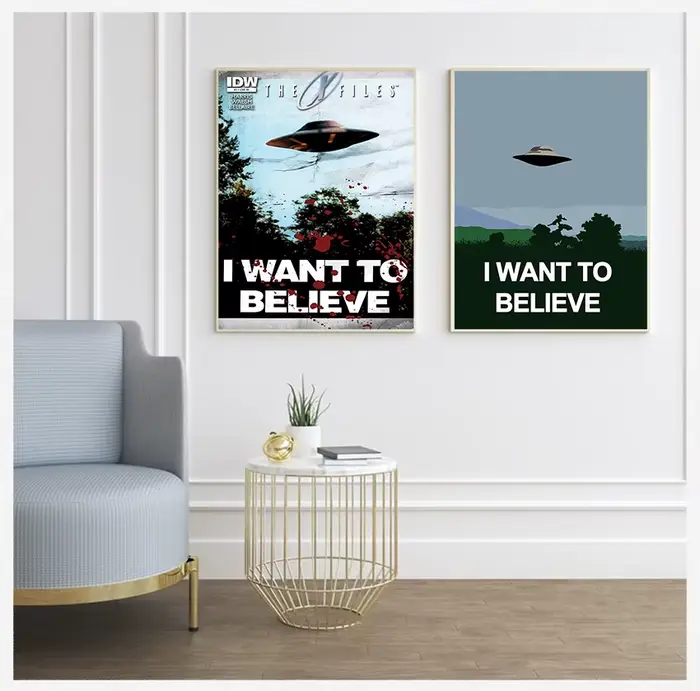 Affiches d'art mural sans cadre