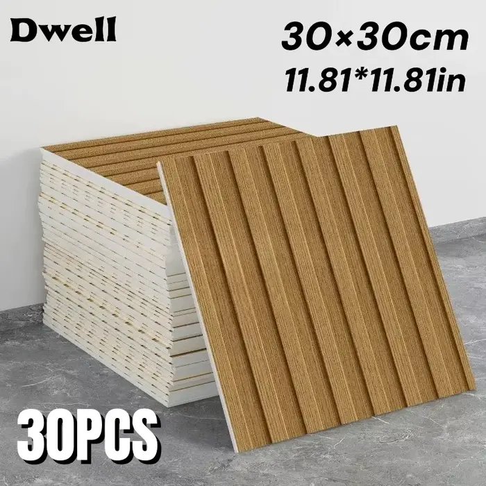Panneaux muraux autocollants 30x30cm pour plafond