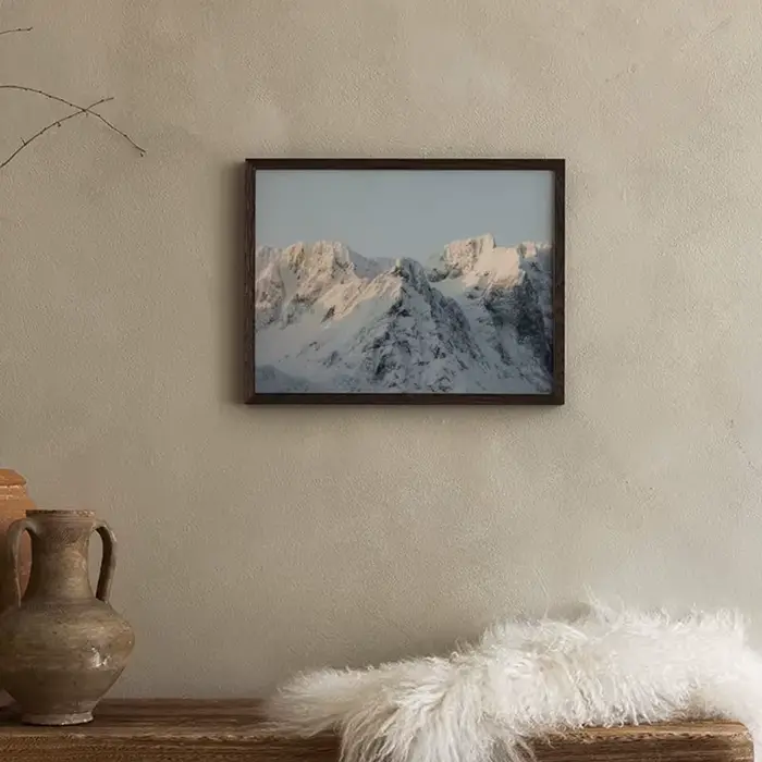 Spiritueux alpins, crête de montagne