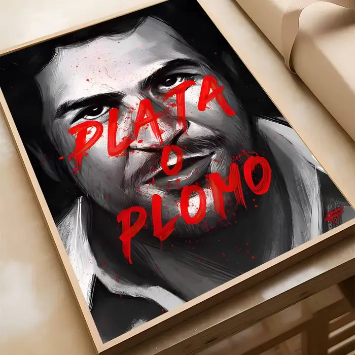 Affiche de motivation, Portrait de Mafia, peinture sans cadre, Gangster, bosses, légendes, autocolla