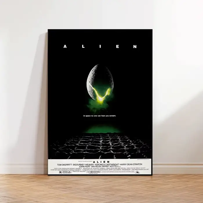 Affiche d'art de film Alien 1979 – 2024
