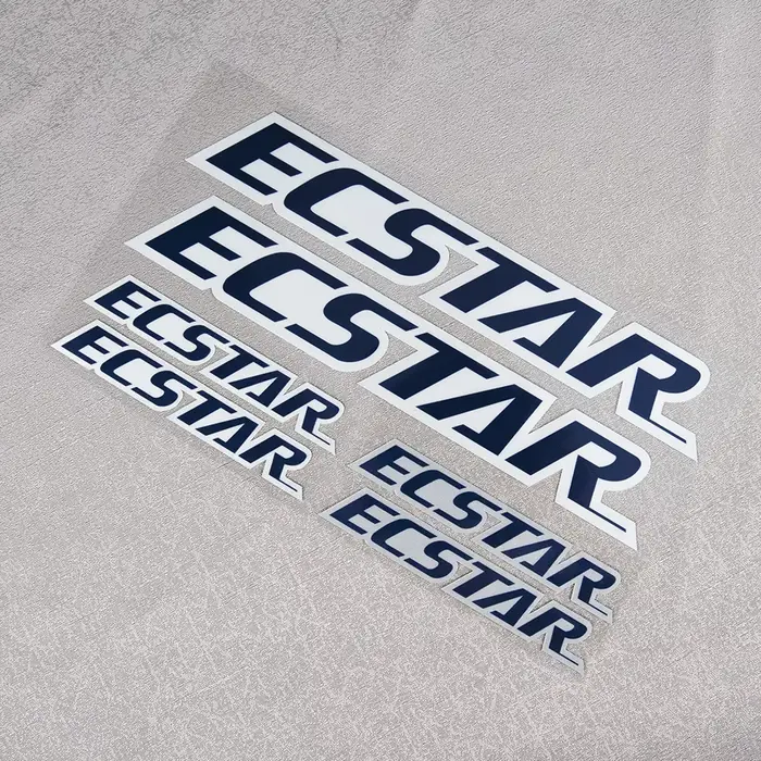 Ecstar autocollants laminés Moto GP sponsor Moto décalcomanies ensemble pour Suzuki Honda Kawasaki Ducati Yamaha voiture Auto