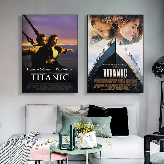 Affiche de film classique Titanic