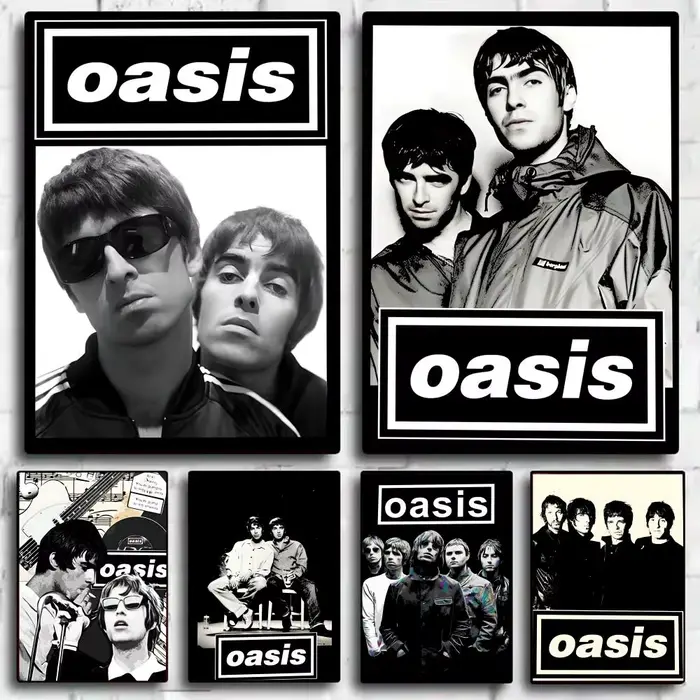 Affiche classique de bande O-Oasis