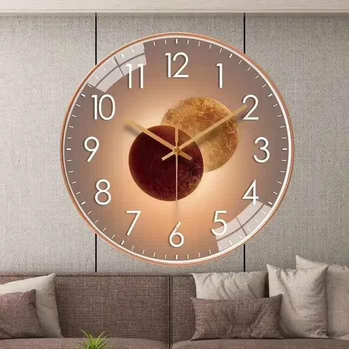 Horloge murale originale silencieuse sans tic-tac