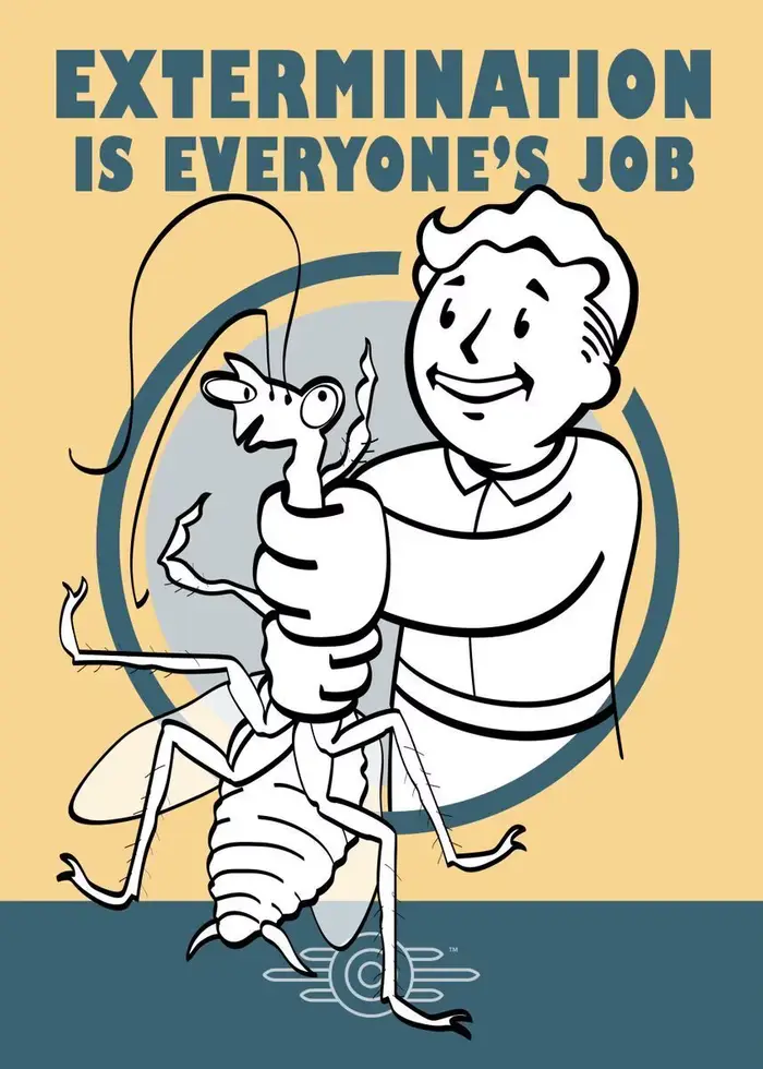 Affiches Fallout, série de jeux d'art mural