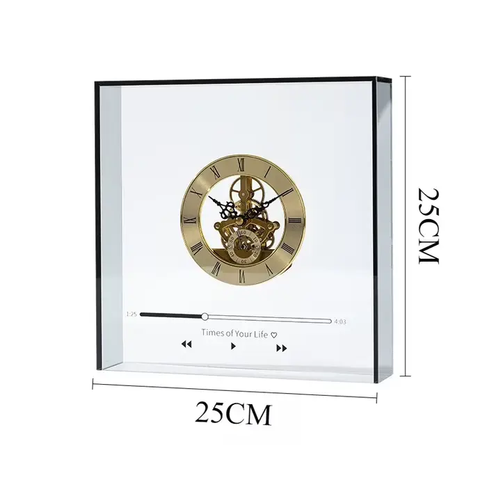 Horloge de Table moderne minimaliste élégant esthétique horloge de bureau Unique montres élégantes m