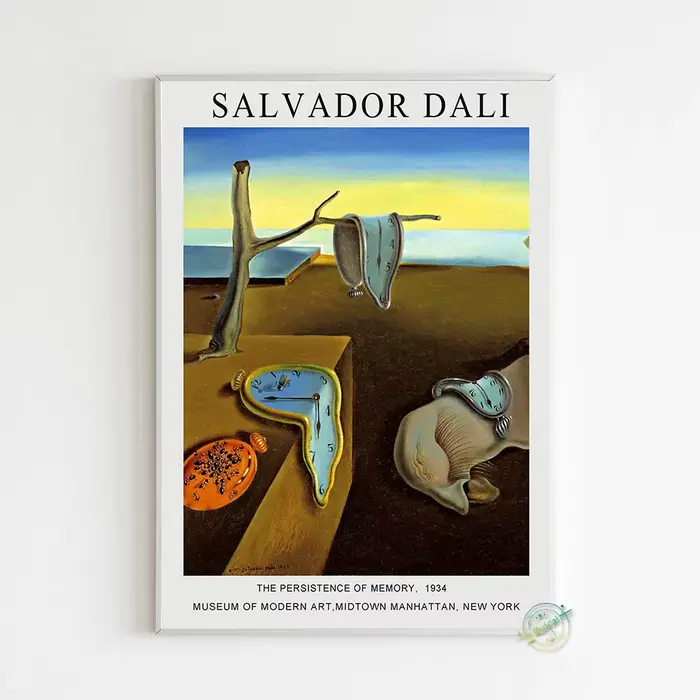 Affiche surréalisme de Salvador Dali