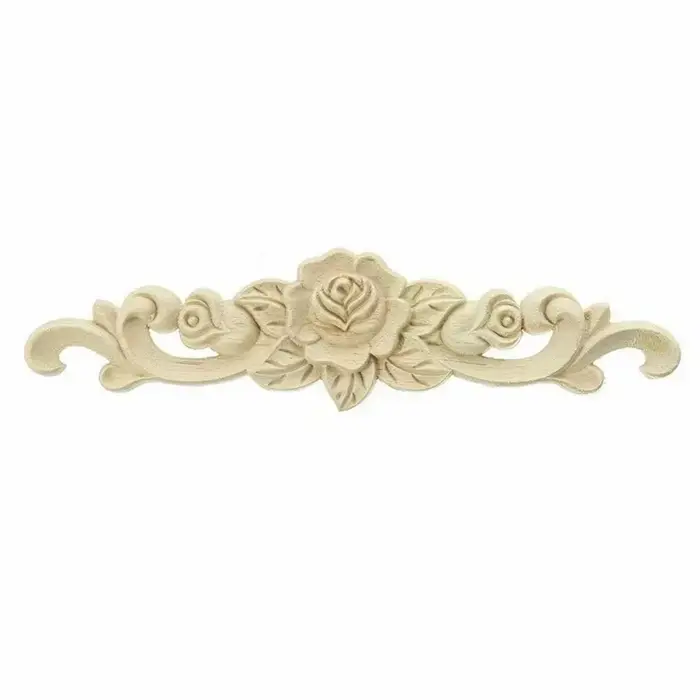 Applique de meubles en bois sculpté