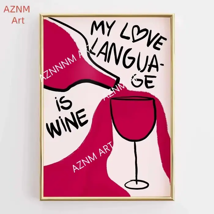 Affiche drôle avec citation sur la cuisine