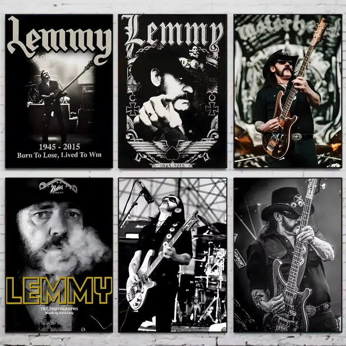 Affiche de chanteur l-hémmy populaire et célèbre