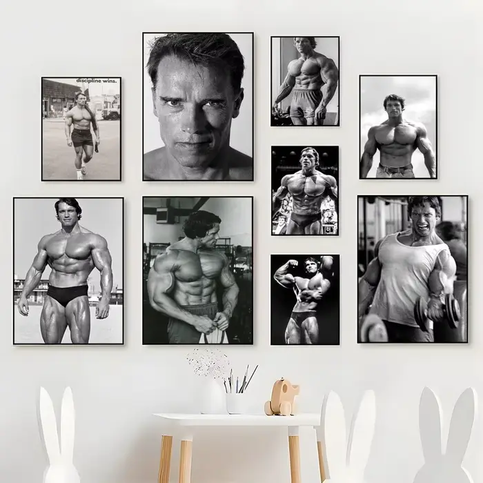 Affiche A-Arnold S-Schwarzenegger, affiche Premium pour espace de vie, bar à domicile, café, décoration murale et cadeau