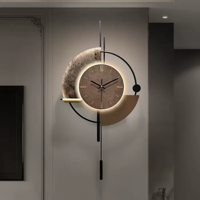 Horloge murale pour salon