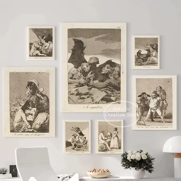 Collection de sorcellerie par Francisco De Goya