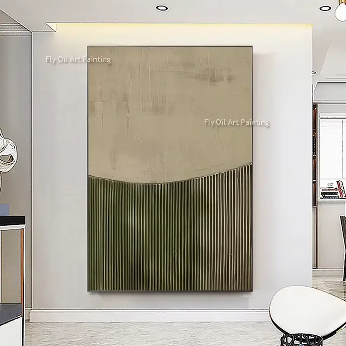 Peinture à l'huile sur toile épaisse sur toile
