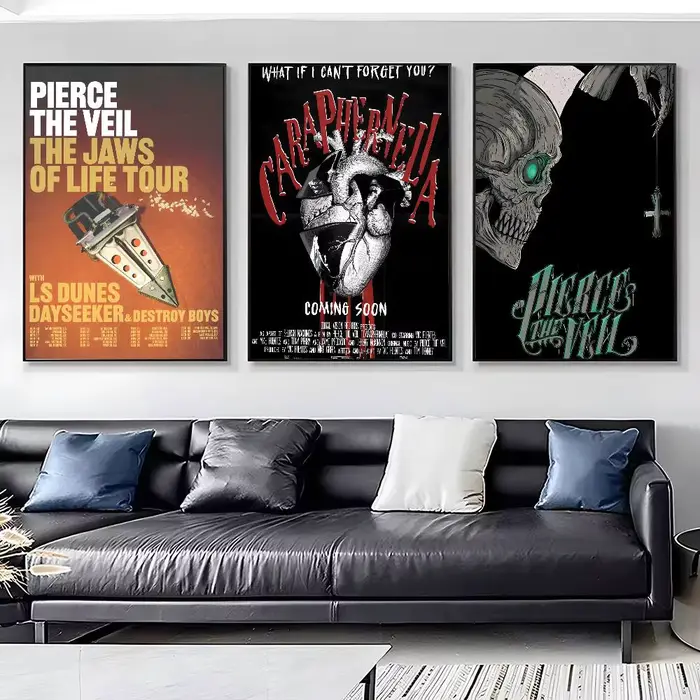 Affiche artistique HD sur toile